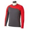 Bauer Pro Long Sleeve Youth Base Layer Top - Dark Grey / Red (2019) -Bauer 9cd36cdfbb69810dc73254f437a5cecd